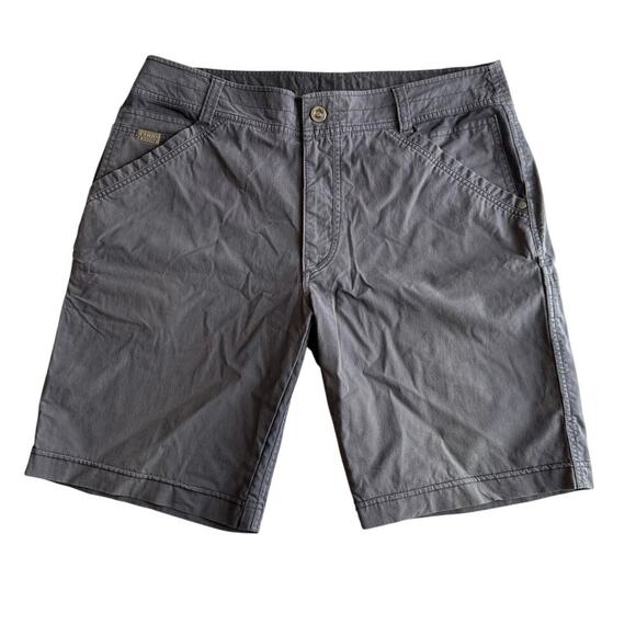 Kuhl Radikl Hiking Shorts Mens Size 34 Gray 10” Performance Stretch UPF 50+ - Picture 1 of 10